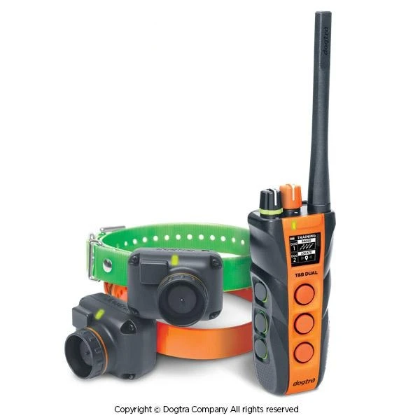 Dogs Dogtra T&B Dual 2-Dog Training And Beeper System 1 Dogs Dogtra T&B Dual 2-Dog Training And Beeper System
