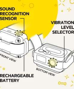 DOGTRA IQ VIBE NO BARK COLLAR Dogs 12 DOGTRA IQ VIBE NO BARK COLLAR Dogs