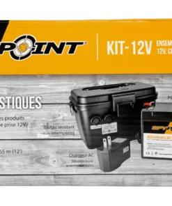 SPYPOINT 12V BATTERY, CHARGER & HOUSING KIT