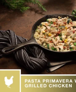 Backpacking Meals AlpineAire Pasta Primavera With Grilled Chicken