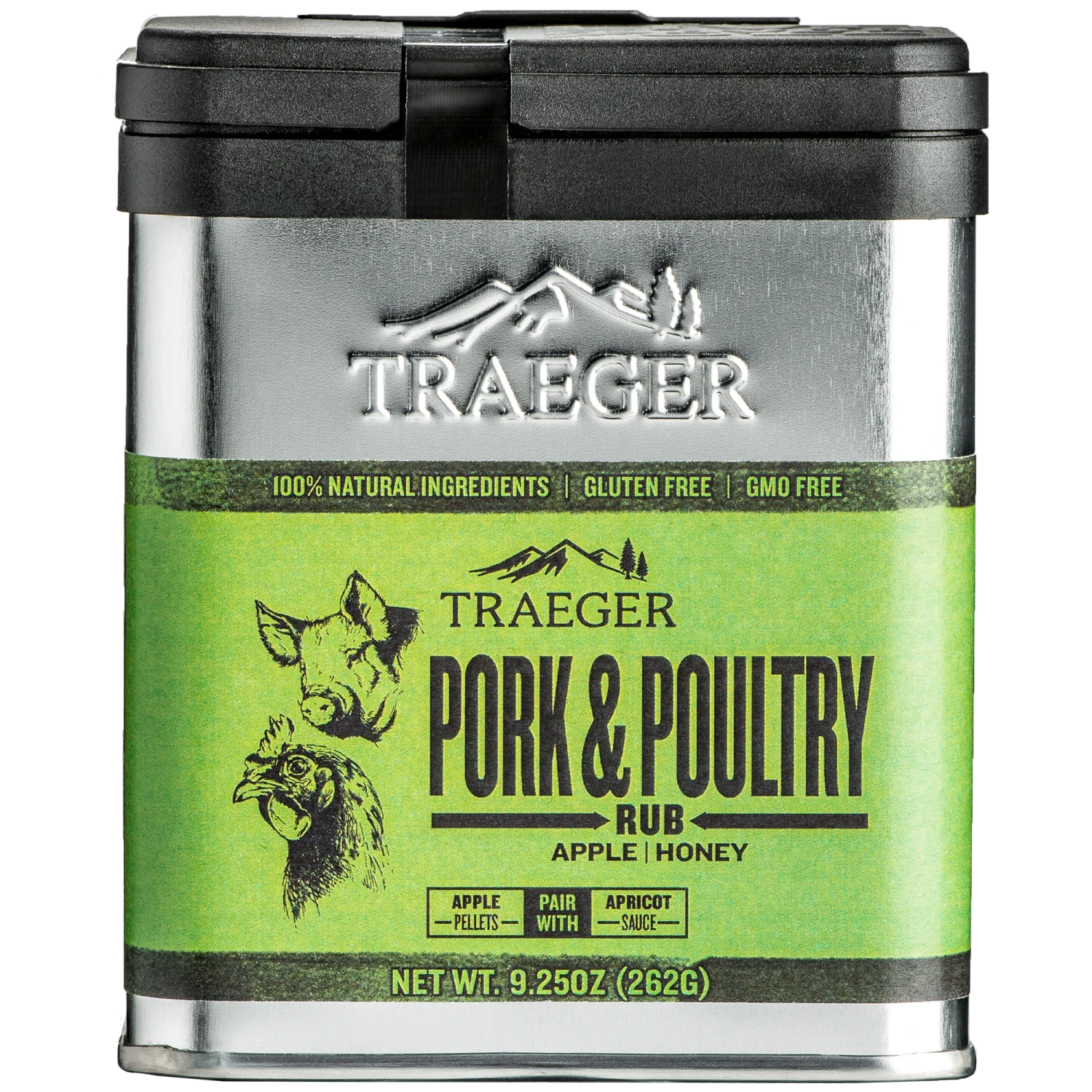 TRAEGER PORK & POULTRY RUB 9.25 OZ Traeger Accessories 2 TRAEGER PORK & POULTRY RUB 9.25 OZ Traeger Accessories