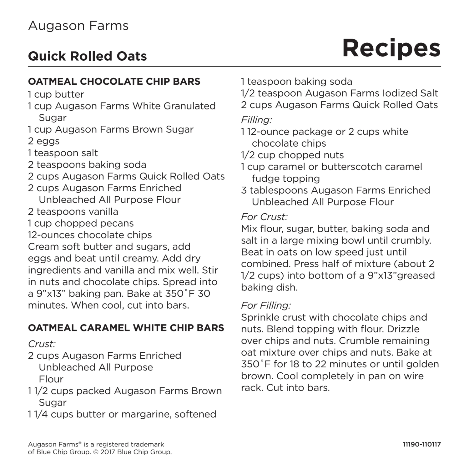 Food & Food Storage Augason Farms Quick Rolled Oats 12 Food & Food Storage Augason Farms Quick Rolled Oats