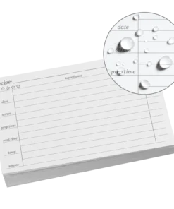 Rite In The Rain Weatherproof Recipe Cards, 6 In. X 5 In.