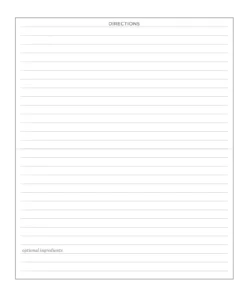 Rite In The Rain Weatherproof Recipe Cards, 6 In. X 5 In.