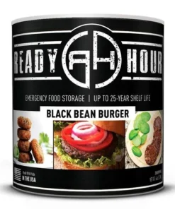 Ready Hour Black Bean Burger #10 Can