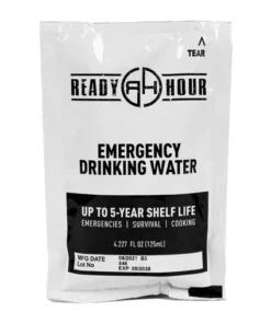 Drinks Ready Hour Emergency Water Pouch Case (64 Pouches)