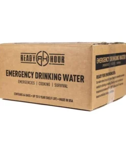 Drinks Ready Hour Emergency Water Pouch Case (64 Pouches) 7 Drinks Ready Hour Emergency Water Pouch Case (64 Pouches)