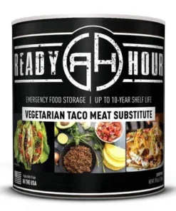 Meats & Proteins Ready Hour Vegetarian Taco Meat Substitute #10 Can