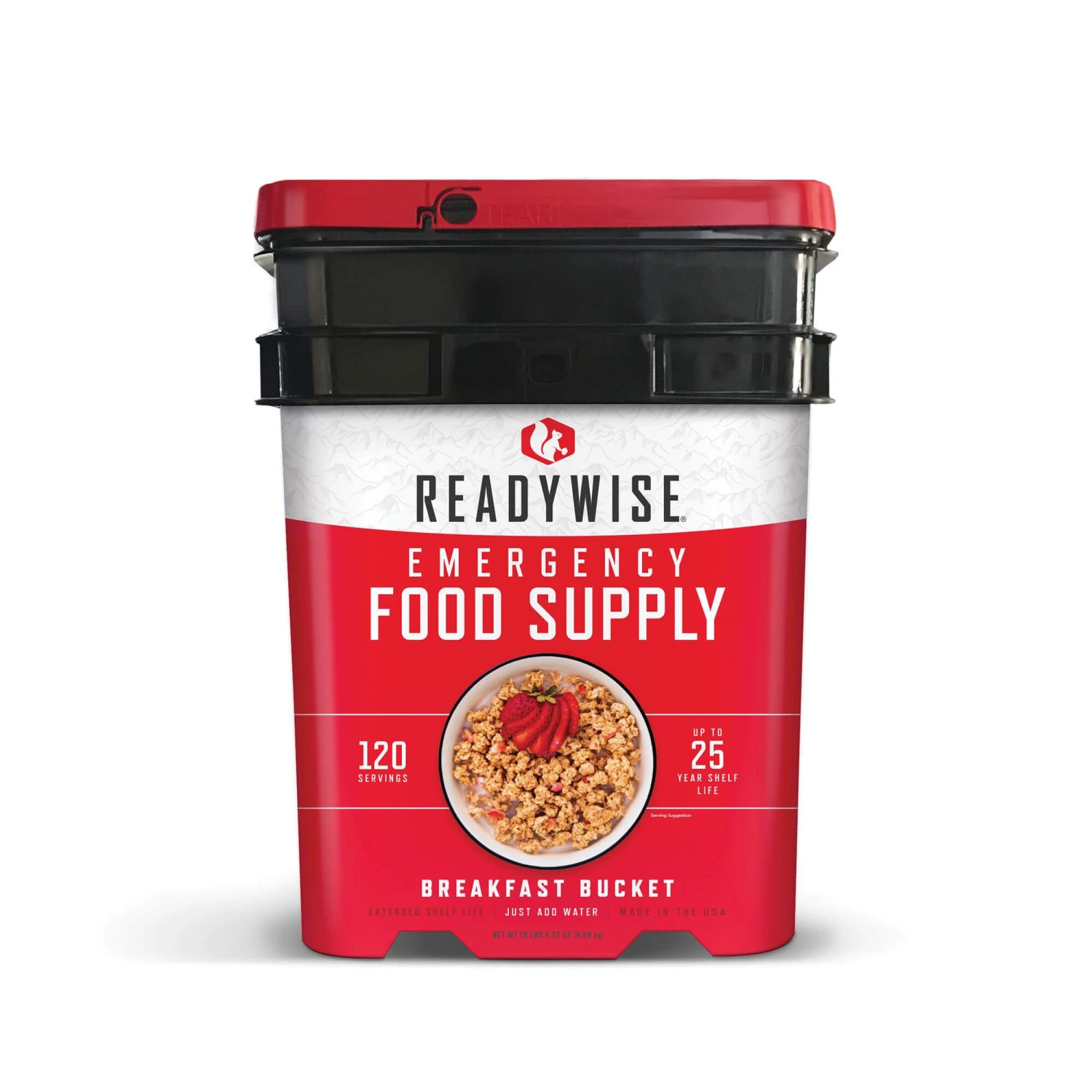 ReadyWise 120 Serving Breakfast Bucket Food & Food Storage 1 ReadyWise 120 Serving Breakfast Bucket Food & Food Storage