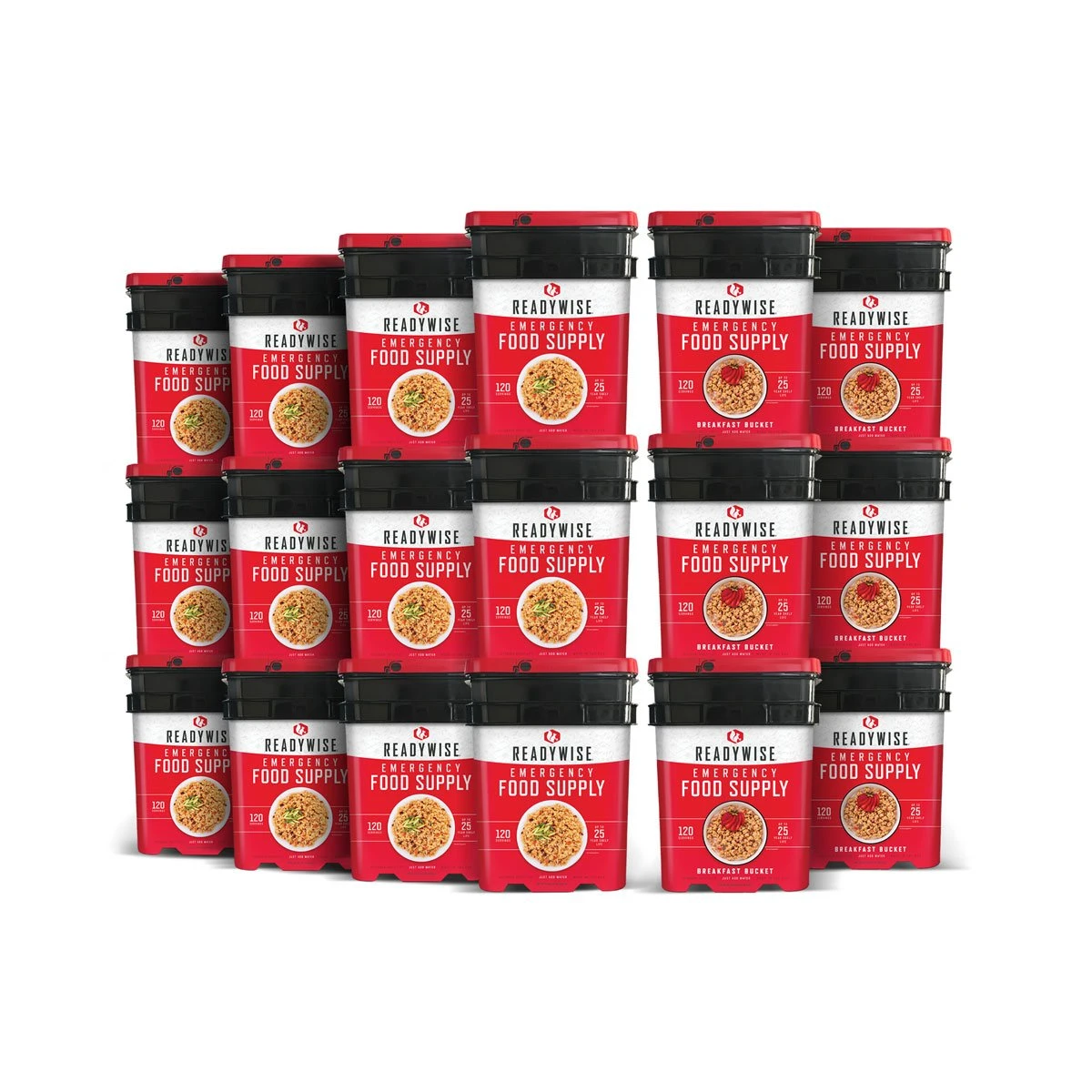ReadyWise Package Of Long Term Emergency Food Supply - 2160 Servings Food & Food Storage 1 ReadyWise Package Of Long Term Emergency Food Supply - 2160 Servings Food & Food Storage