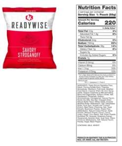 ReadyWise Package Of Long Term Emergency Food Supply - 1440 Servings Food & Food Storage 33 ReadyWise Package Of Long Term Emergency Food Supply - 1440 Servings Food & Food Storage