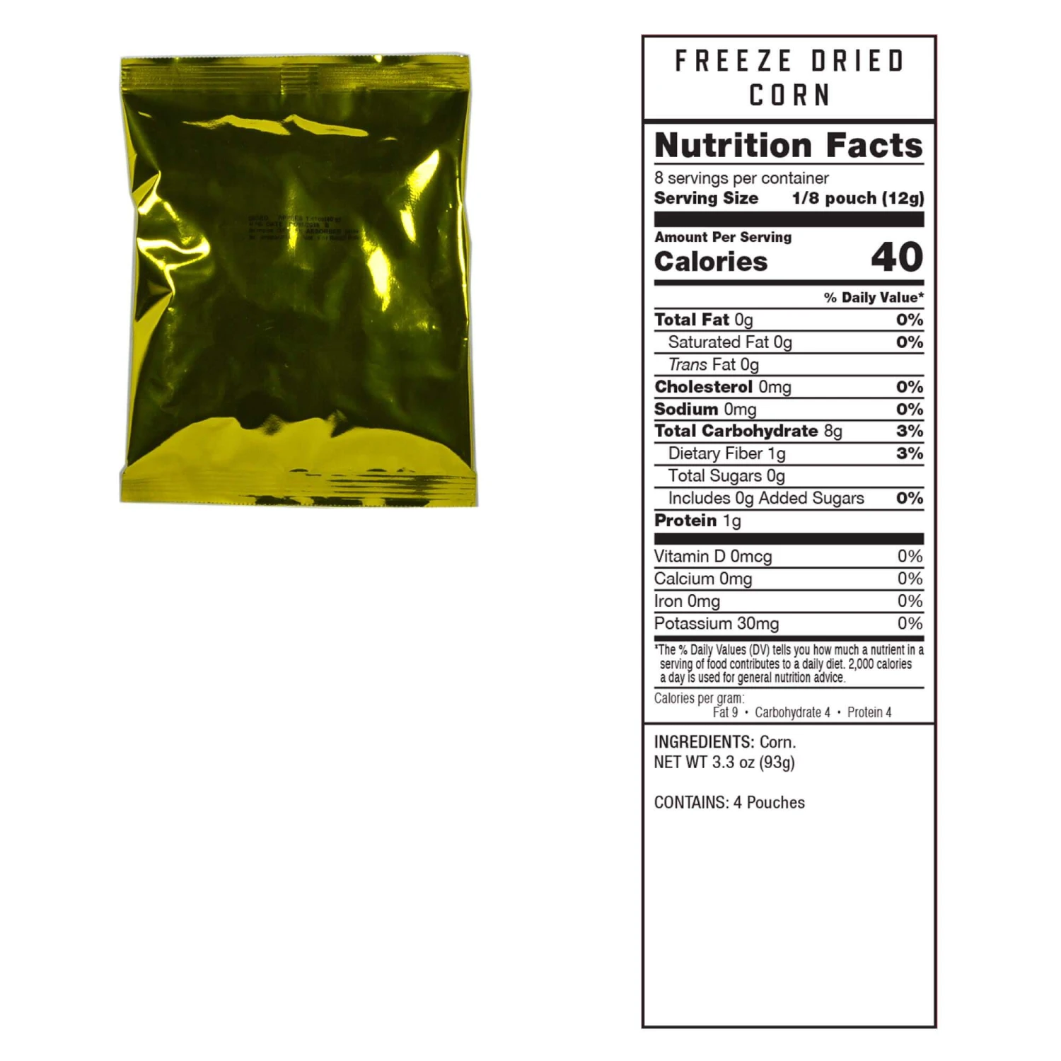 ReadyWise Emergency Freeze Dried Vegetable Variety - 120 Serving Food & Food Storage 3 ReadyWise Emergency Freeze Dried Vegetable Variety - 120 Serving Food & Food Storage