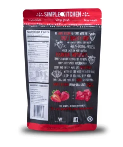 ReadyWise Simple Kitchen Freeze-Dried Strawberries - 6 Pack 6 ReadyWise Simple Kitchen Freeze-Dried Strawberries - 6 Pack