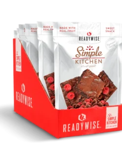 ReadyWise Simple Kitchen Raspberries & Brownie Bites - 6 Pack Food & Food Storage
