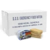 SOS Food Lab Inc Emergency Food Rations SOS Emergency Ration Bar Case 72 Rations - 1200 Kcal