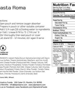 AlpineAire Pasta Roma