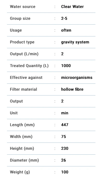 Katadyn Befree Water Filtration System 3L 2 Katadyn Befree Water Filtration System 3L