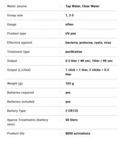 Steripen Adventurer Opti UV Water Purifier 7 Steripen Adventurer Opti UV Water Purifier
