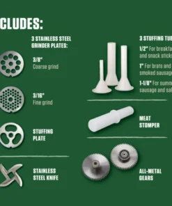 LEM #12 BIG BITE MEAT GRINDER - 0.75 HP 9 LEM #12 BIG BITE MEAT GRINDER - 0.75 HP