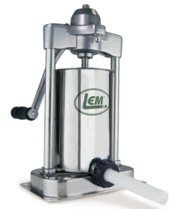 LEM MIGHTY BITE 5 LB. VERTICAL SAUSAGE STUFFER - PLASTIC STUFFING TUBES