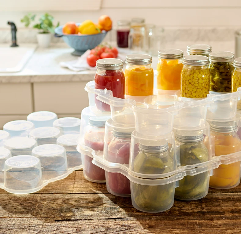 Roots & Harvest Safe Crate For Quart Jars Food & Food Storage 1 Roots & Harvest Safe Crate For Quart Jars Food & Food Storage