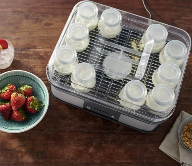 Home, Farm & Garden Roots & Harvest Yogurt Maker With 12 4 Oz. Jars 2 Home, Farm & Garden Roots & Harvest Yogurt Maker With 12 4 Oz. Jars