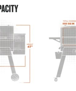 TRAEGER IRONWOOD 885 PELLET GRILL 43 TRAEGER IRONWOOD 885 PELLET GRILL