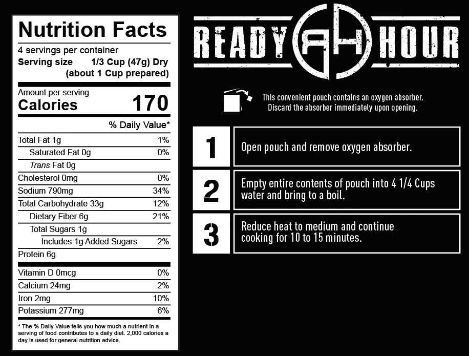 Ready Hour Black Bean Soup Case Pack Entrees 4 Ready Hour Black Bean Soup Case Pack Entrees