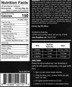 Bakery Ready Hour Breakfast Muffins #10 Can