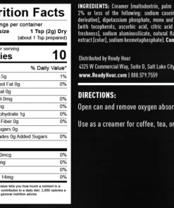 Drinks Ready Hour Coffee Creamer #10 Can