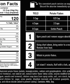 Ready Hour Gluten Free Food Kit 120 Serving Entrees