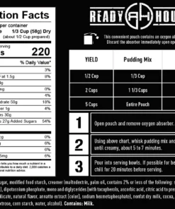 Ready Hour Gluten Free Food Kit 120 Serving Entrees