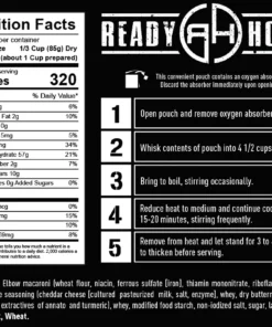 Ready Hour Mac & Cheese Case Pack 7 Ready Hour Mac & Cheese Case Pack