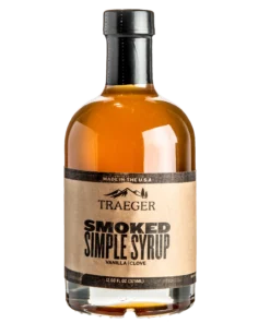 Traeger Accessories TRAEGER SMOKED SIMPLE SYRUP VANILLA & CLOVE - 375 ML