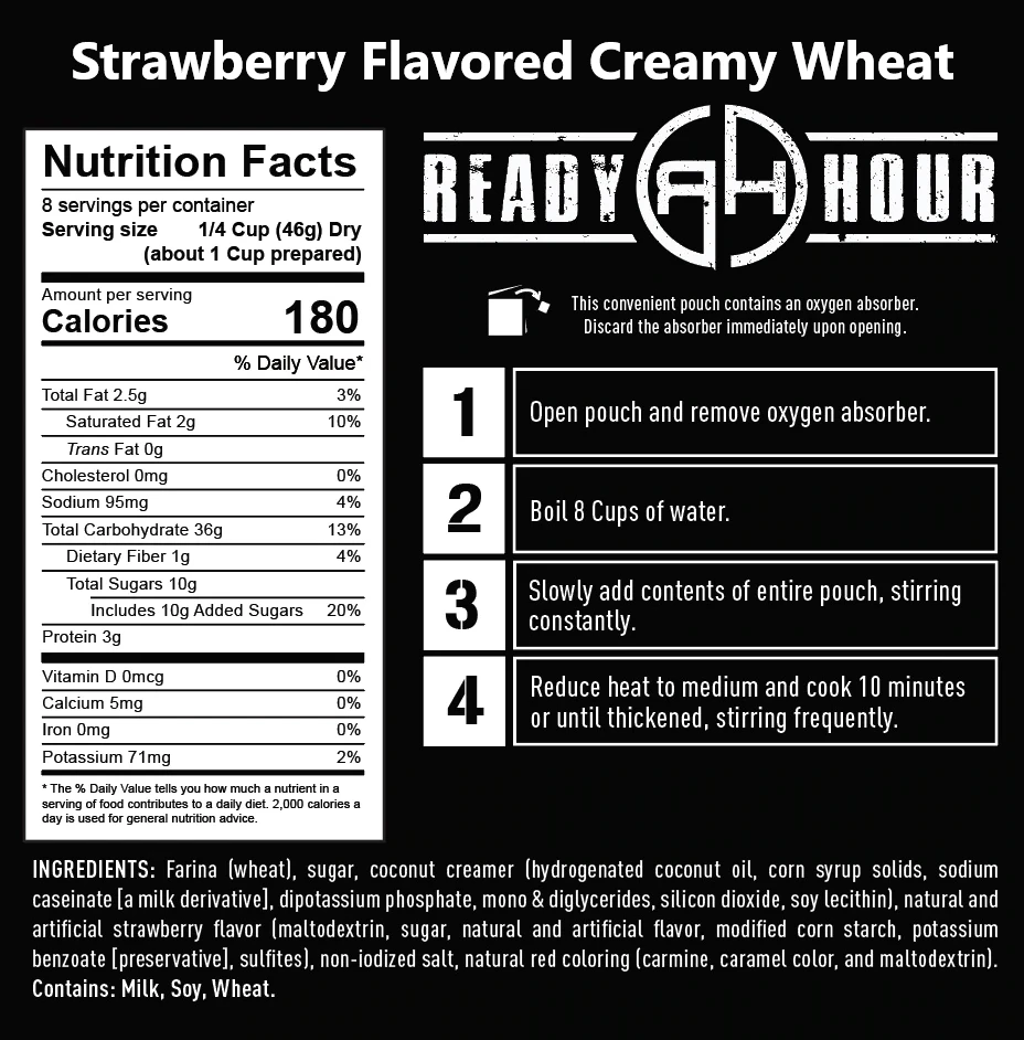 Ready Hour 3 Month Emergency Food Supply Long Term Food Kits 26 Ready Hour 3 Month Emergency Food Supply Long Term Food Kits