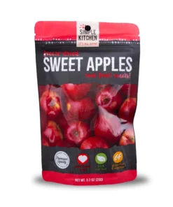 ReadyWise Simple Kitchen Freeze-Dried Sweet Apples - 6 Pack