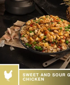 AlpineAire Sweet & Sour Grilled Chicken Backpacking Meals