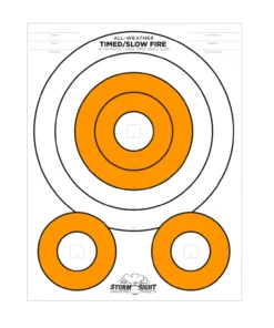 Rite In The Rain Weatherproof Close Range Target, 8.5" X 11"