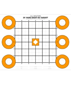 Rite In The Rain Weatherproof Zeroing Target, 8.5" X 11"