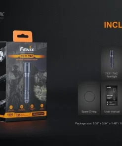 Fenix TK11Tac 1600 Lumen Tactical Flashlight Flashlights