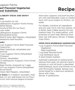 Food & Food Storage Augason Farms Beef Flavored Vegetarian Meat Substitute