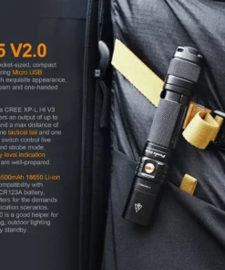 FENIX UC35 V2.0 1000 LUMENS COMPACT RECHARGEABLE FLASHLIGHT