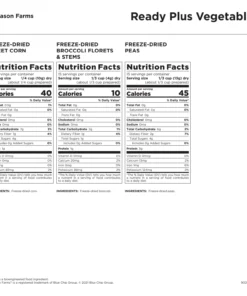 Augason Farms Vegetable Variety Pouch