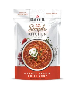 ReadyWise Food & Food Storage Simple Kitchen Hearty Veggie Chili Soup - 6 Pack