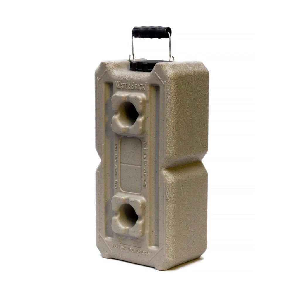 Standard WaterBrick 3.5 Gallon - Tan 10 Pack 3 Standard WaterBrick 3.5 Gallon - Tan 10 Pack