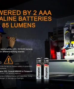 Flashlights FENIX WF05E 85 LUMENS INTRINSICALLY SAFE FLASHLIGHT