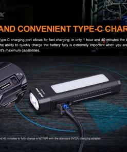 Flashlights FENIX WT16R 300 LUMENS RECHARGEABLE MAGNETIC FLASHLIGHT