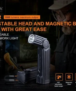 Flashlights Fenix WT25R 1000 Lumens Rechargeable Pivoting Work Light