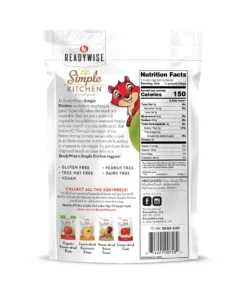 ReadyWise Food & Food Storage Simple Kitchen Seasoned Veggies Variety Pack