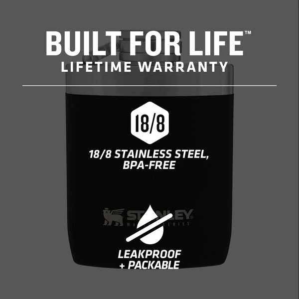 STANLEY MASTER UNBREAKABLE HIP FLASK 7 STANLEY MASTER UNBREAKABLE HIP FLASK